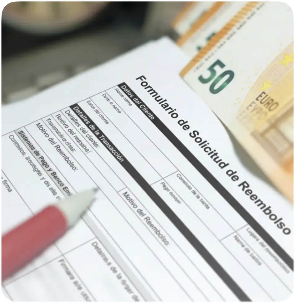 Refund request form